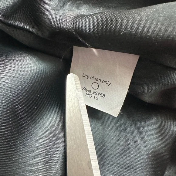 J.Crew Stadium Cloth Nello Gori Wool Blend Pea Coat Dark Grey 79% Wool Womens 6 - Picture 5 of 5